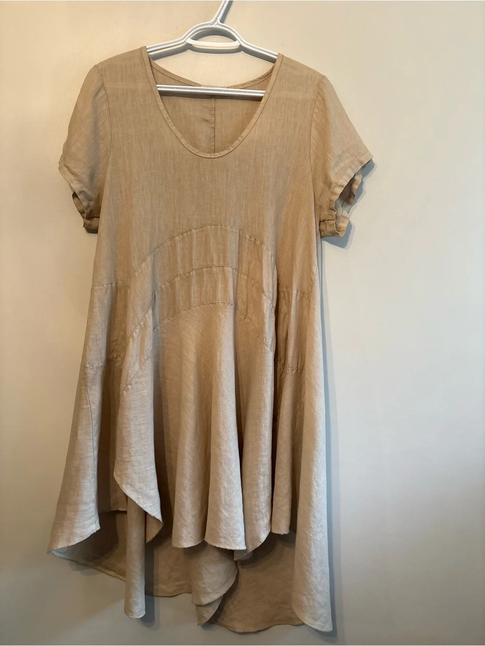 Marisa&Marie Linen dress 100% Italian Linen size large - Picture 2 of 14
